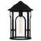 Quoizel Brampton 1-Light Matte Black Outdoor Hanging Lantern BRM1909MBK - alternate 6